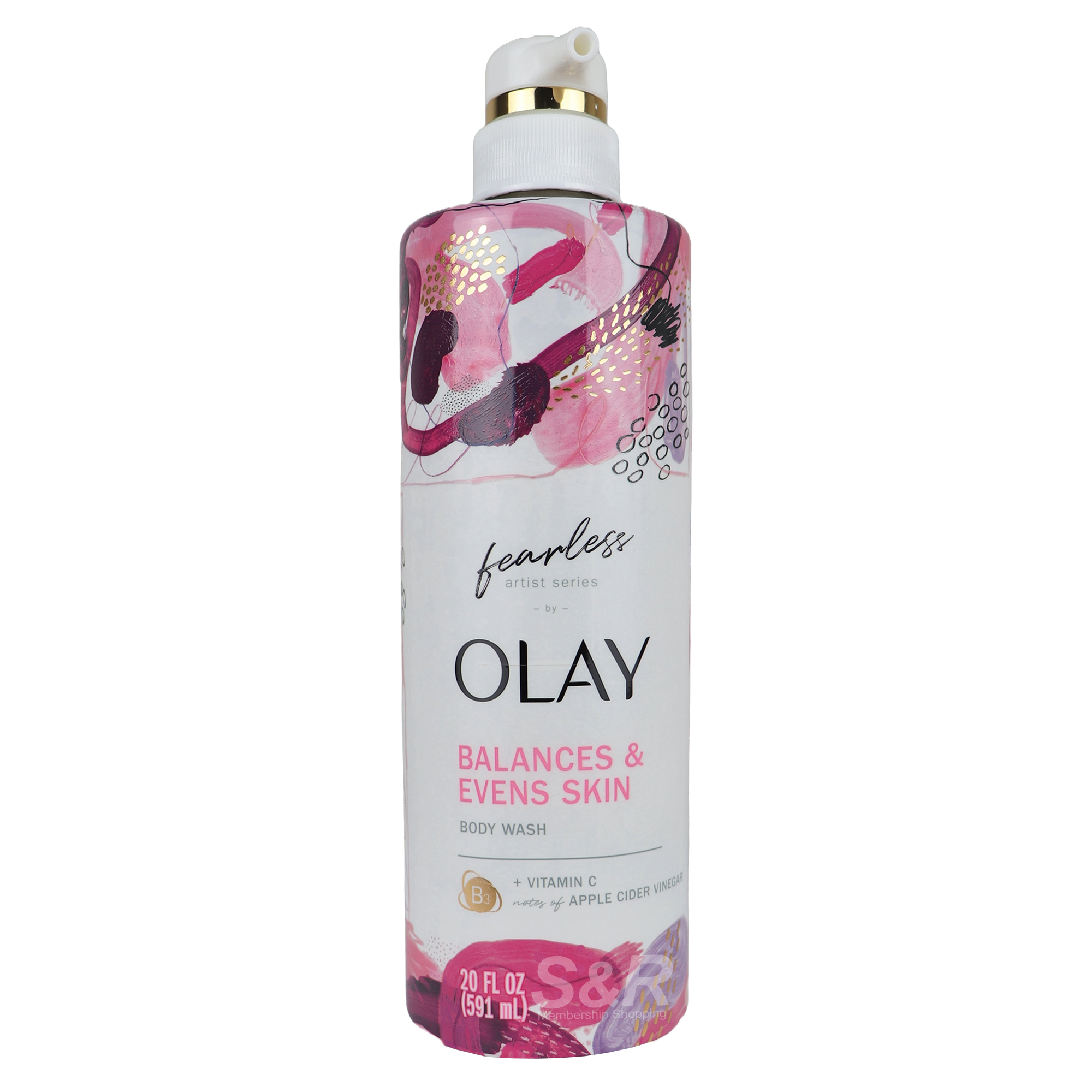 Olay Fearless Balance Body Wash 591mL Olay Fearless Balance Body Wash 591mL